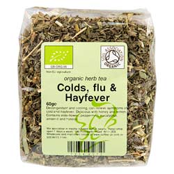 Cold, Flu and Hayfever Organic Herb Tea
