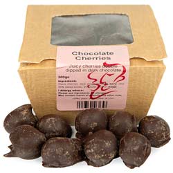 Dark Chocolate Cherries 300g
