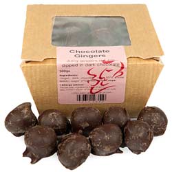 Dark Chocolate Gingers 300g