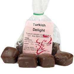 Dark Chocolate Turkish Delight