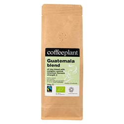 Guatemalan Blend Organic Fairtrade 250g Ground Valve Pack